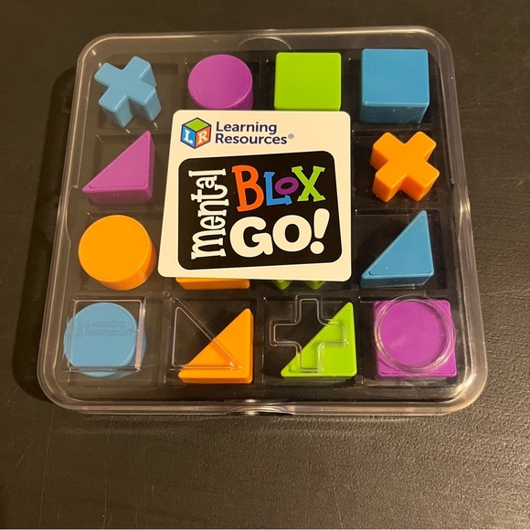 MENTAL BLOX GO ! - Learning Resources - 100% COMPLETE - Learning Game Preschool - Picture 1 of 3